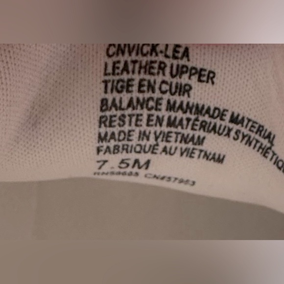 Women’s CASLON‎ White Leather Platform Sneakers Size 7.5 - Picture 12 of 12